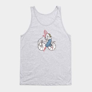 Fish on a Bicycle Tank Top